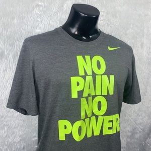 nike no pain no power